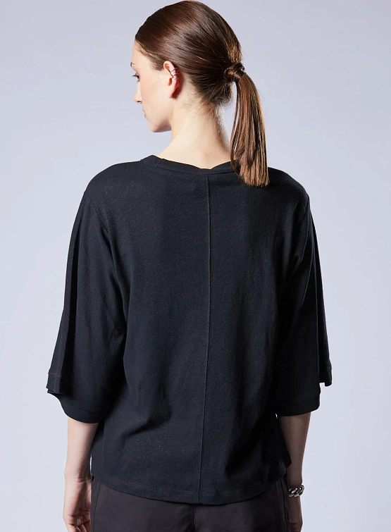 Женская футболка thom/krom W TS 522 Black