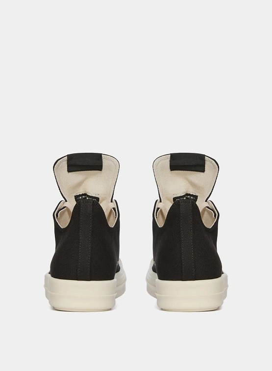 Кеды RICK OWENS DRKSHDW Low Sneaks Black/Milk/Milk
