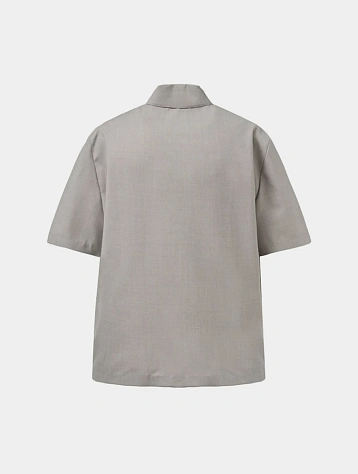 Рубашка AMOMENTO Wool Button Up Beige