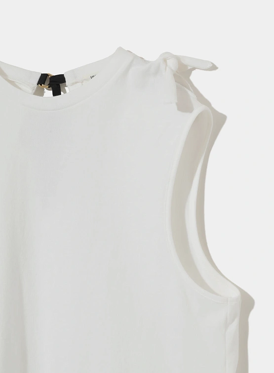 Женский топ UNDERCOVER Tank Top Tie Design White