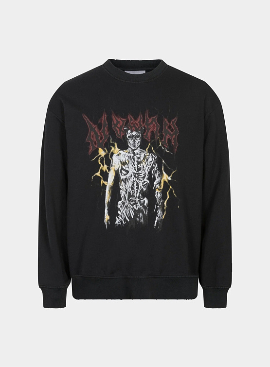 Свитшот Han Kjøbenhavn Artwork Faded Black