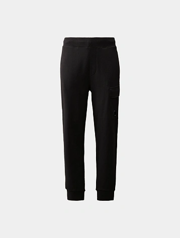 Брюки C.P. Company Diagonal Raised Fleece Lens Black