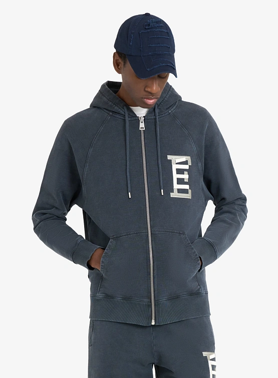 Зип-худи Études Zip Hoody University Navy