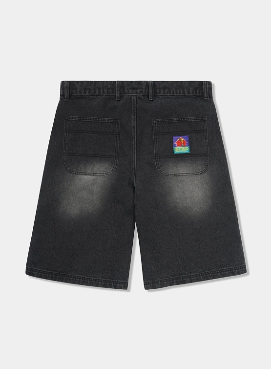 Шорты Butter Goods Work Shorts Distressed Black