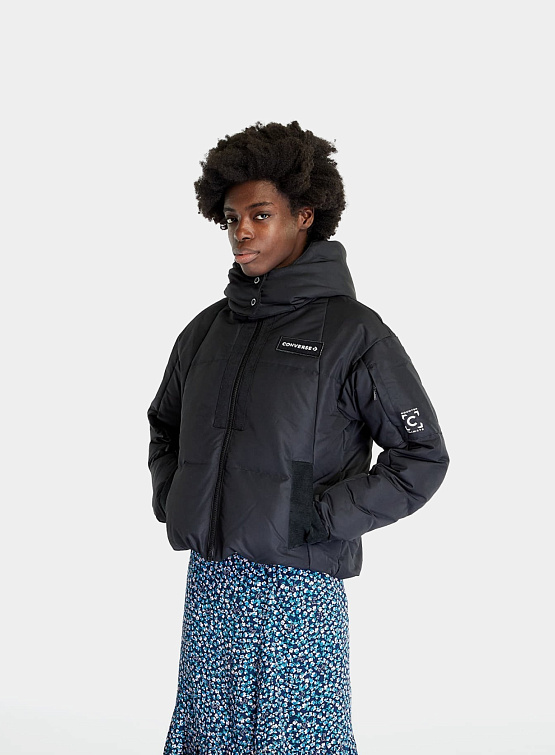Женский пуховик Converse Short Down Jacket Black