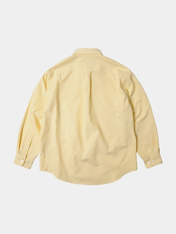 Рубашка FrizmWORKS Og Oxford Oversized Shirt Yellow