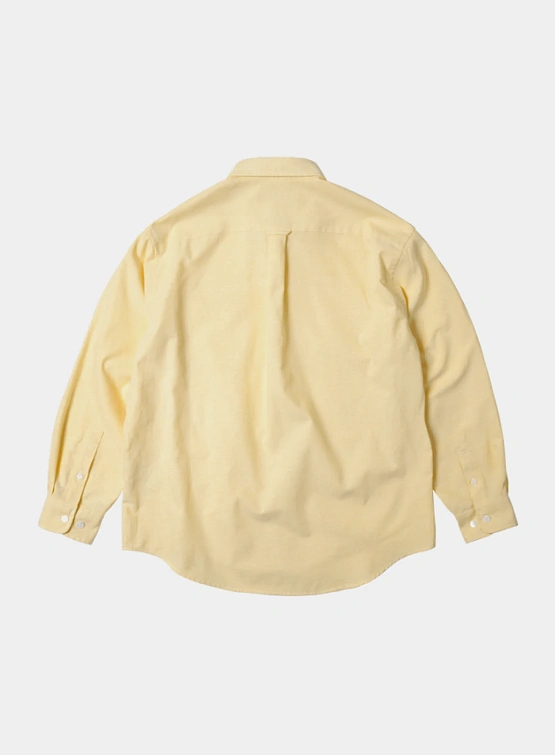 Рубашка FrizmWORKS Og Oxford Oversized Shirt Yellow