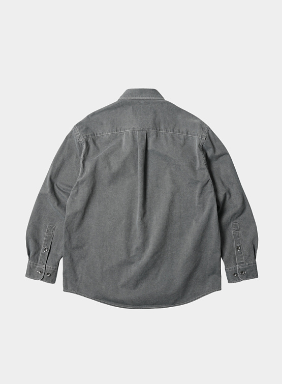 Рубашка FrizmWORKS Washed Carpenter Pocket Charcoal