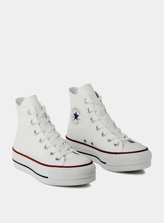 Кеды Converse Chuck Taylor Platform Hi True White