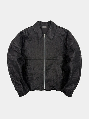 Кожаная куртка ARNODEFRANCE Metalized Leather Black