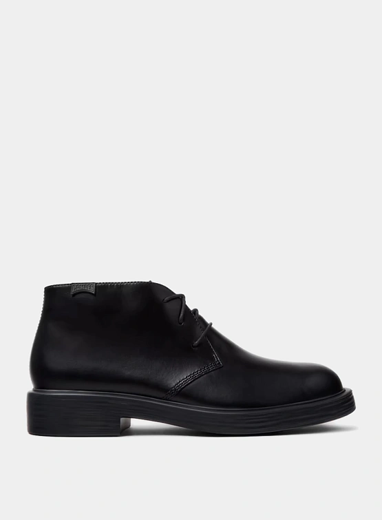 Полуботинки Camper Dean Leather Ankle Boots Black