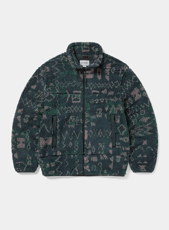 Флисовая Куртка thisisneverthat T Sherpa Fleece Navy