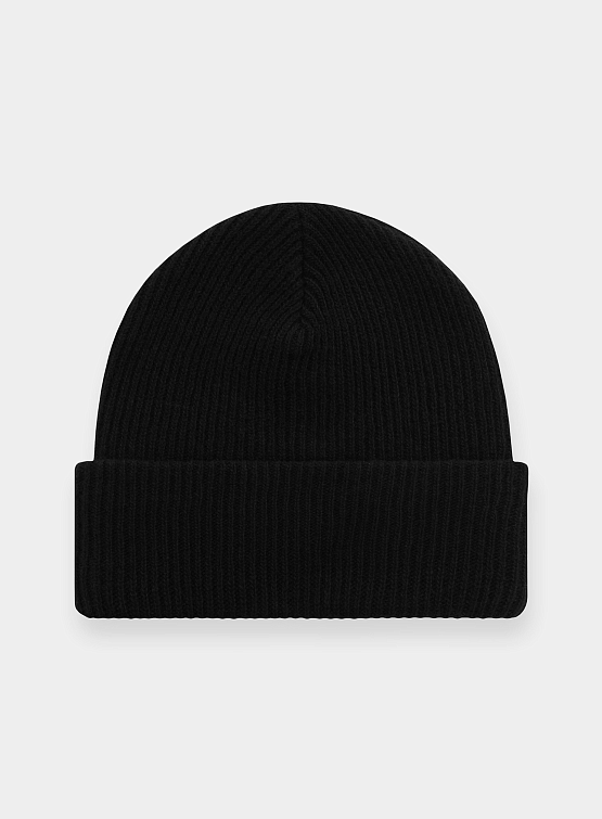 Шапка Han Kjøbenhavn Diamond Plaque Beanie Black