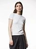 Женская футболка thom/krom W TS 572 Off White