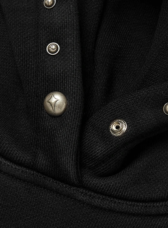 Худи Thug Club Peace Stud Black