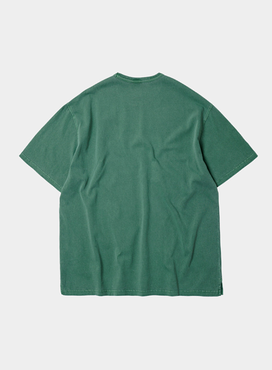 Футболка FrizmWORKS Og Pigment Dyeing Half Tee Green