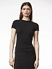 Женская футболка thom/krom W TS 572 Black