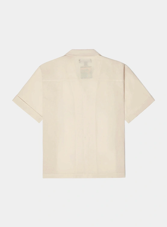 Рубашка KidSuper Face Camo Shirt Cream