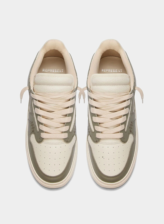 Кеды Represent Clo Reptor Low Khaki/Cream