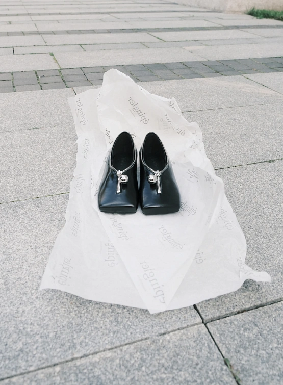 Женские туфли EPINGLER Silver Ball Toe Black