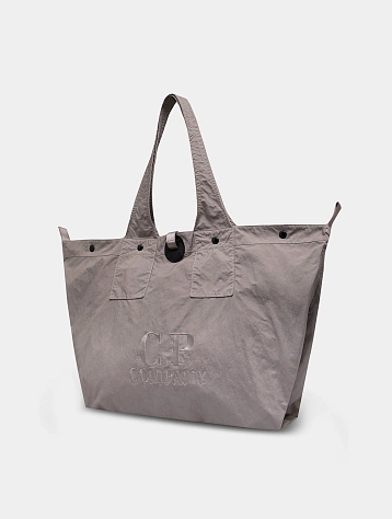 Тоут C.P. Company Twill Left Hand Logo Vintage Khaki