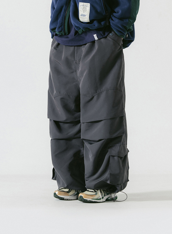 Брюки ANGLAN Below Cargo Parachute Pant Charcoal