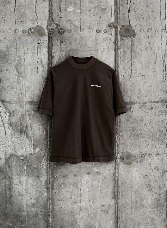 Футболка HAL STUDIOS Inside Out Uniform T-shirt Coffee