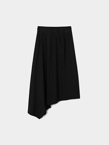 Женская юбка JUUN.J Unbalance Flared Skirt Black