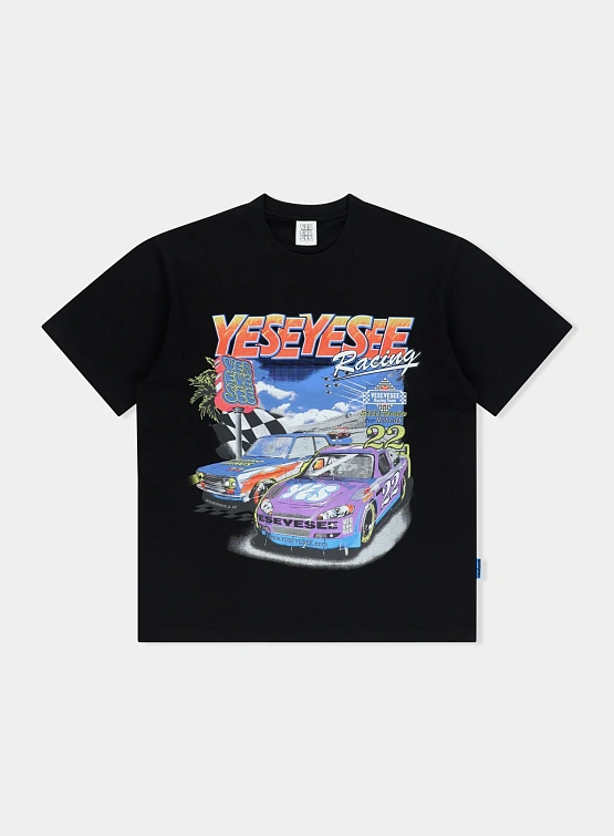 Футболка YESEYESEE Racing Tee Black