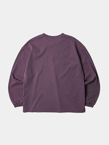 Лонгслив FrizmWORKS Og Pigment Dyeing L/S Purple