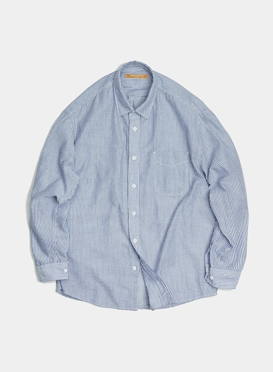 Рубашка FrizmWORKS OG Stripe Seersucker Blue