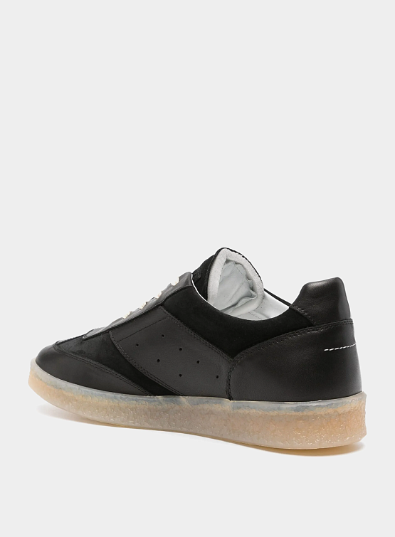 Кеды MM6 Maison Margiela 6 Court Black/Gum