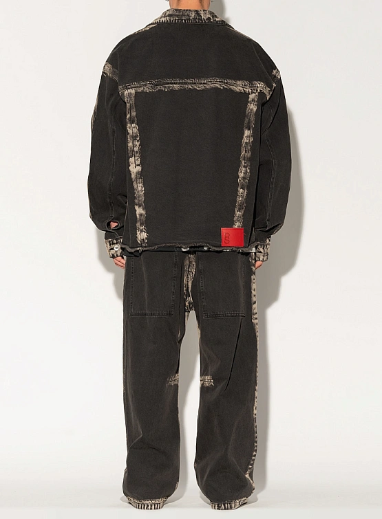 Джинсовая куртка Red September Black Dyed