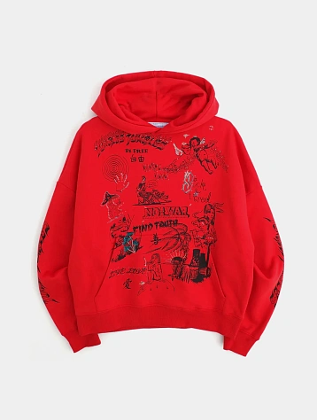 Худи Jungles Jungles Find Truth Hoodie Red