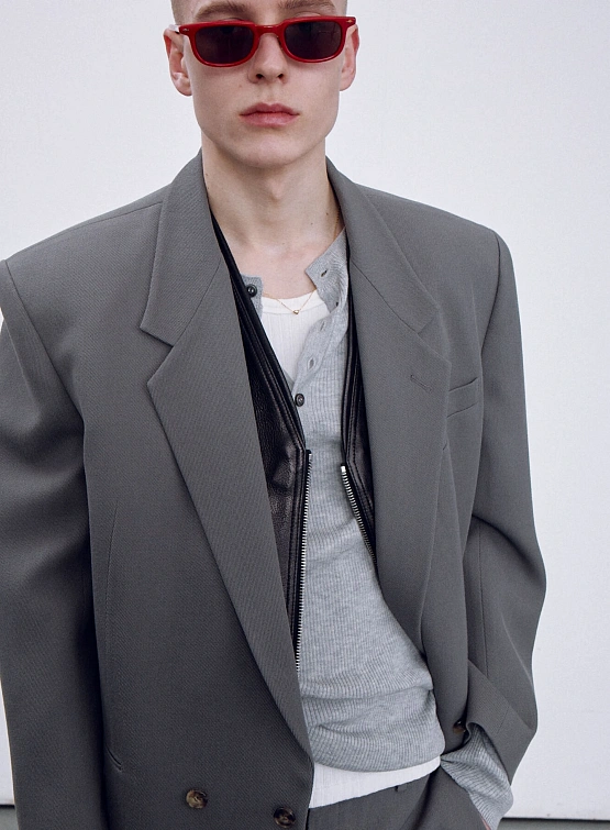 Пиджак Recto Groove Oversize Tailored Jacket Grey