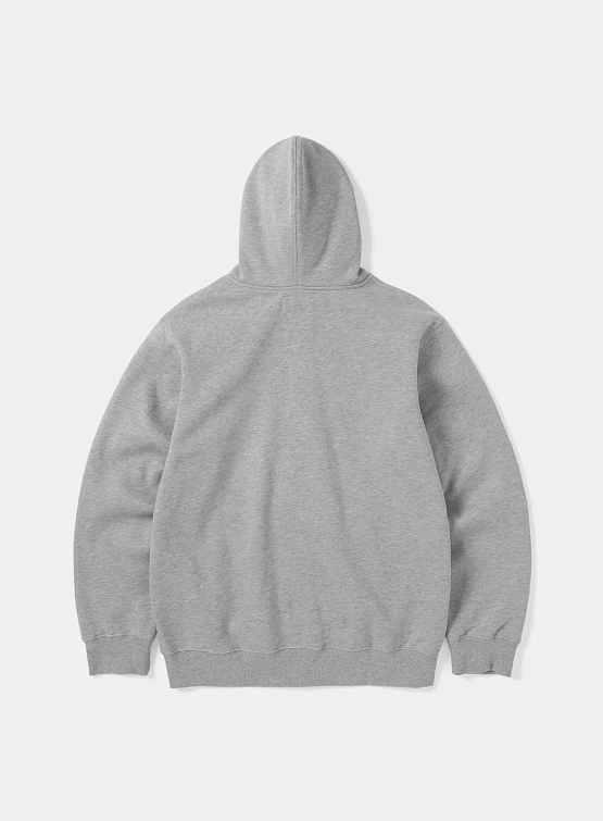 Зип-худи thisisneverthat DSN-Logo Zip Up Heather Grey