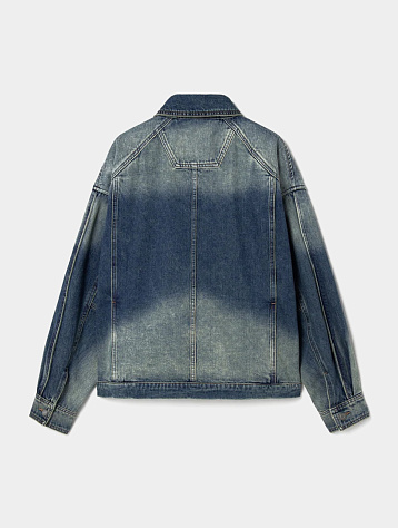 Джинсовая куртка JUUN.J Denim Out Pocket Home-up Shirt Blue