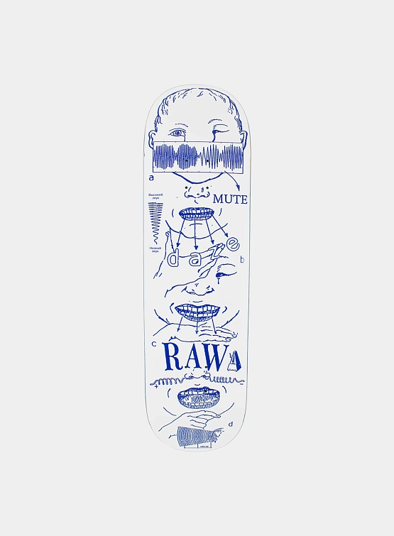 Дека Daze Raw Mute Blue