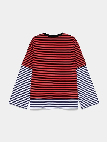 Лонгслив Charles Jeffrey Loverboy Patch L/S Red