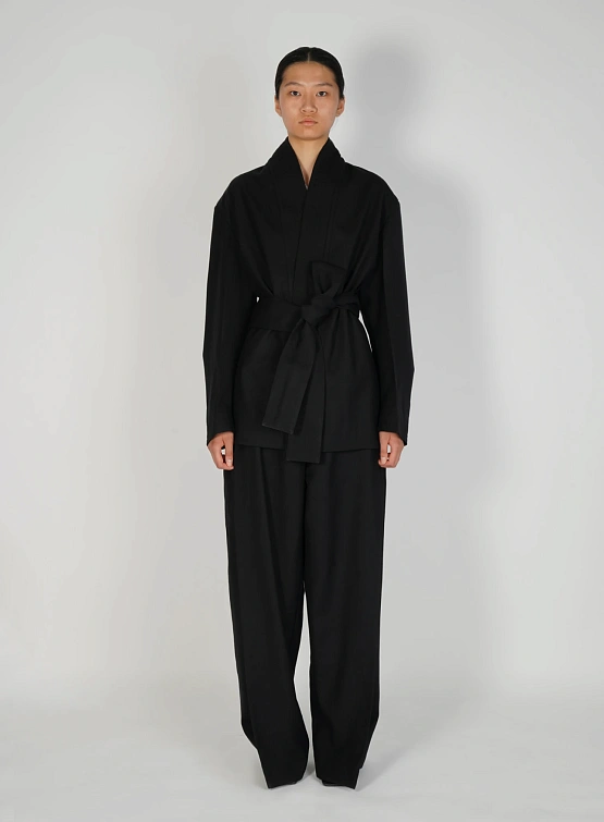 Женский пиджак MORDECAI Wrap Blazer Black