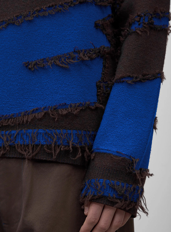 Свитер A-COLD-WALL* Frontage Knit Crewneck Blue