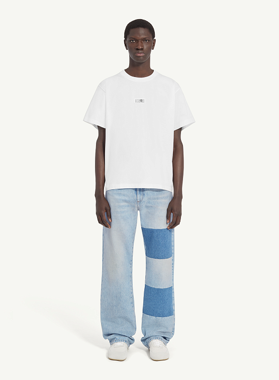 Футболка MM6 Maison Margiela Logo Off White