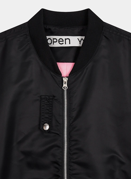 Женский бомбер OPEN YY Oversized MA1 Black