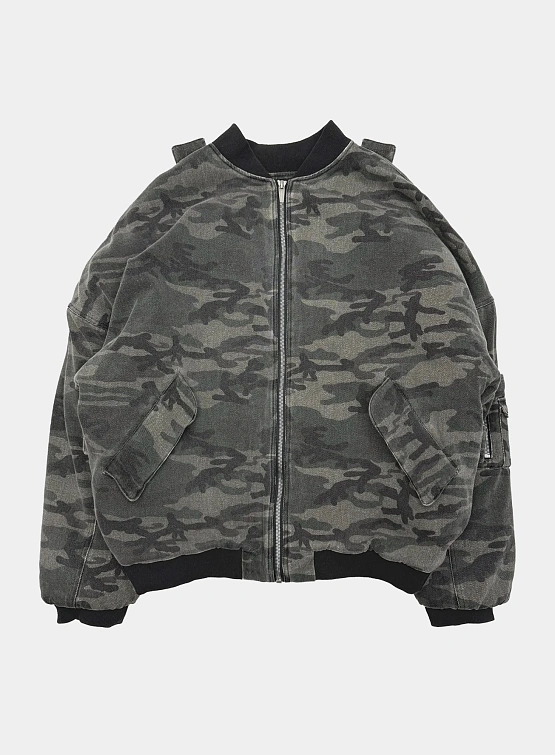 Бомбер ARNODEFRANCE Camo Bomber Woodland
