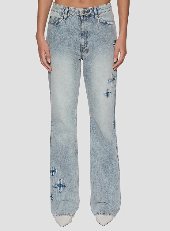 Женские Джинсы Ksubi Soho Slouch Klassic Kraftwerk