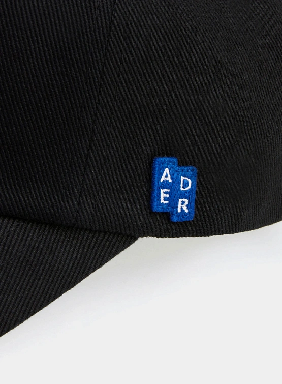 Кепка ADERERROR Sig; BL Tag Cap 03 Black