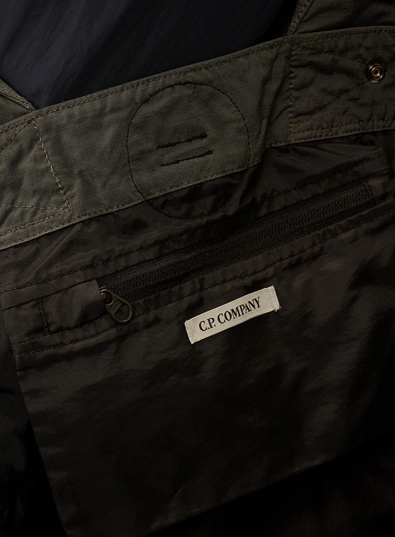 Тоут C.P. Company Twill Left Hand Logo Smoked Pearl