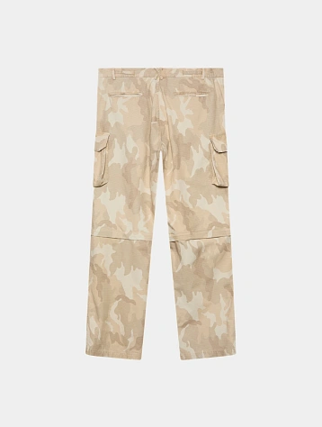 Брюки 424 Cargo Detachable Bermudas Washed Sand Camo Stone