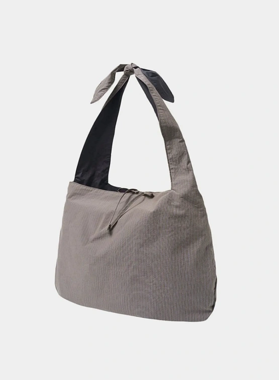 Сумка AMOMENTO Stripe Large Shoulder Grey