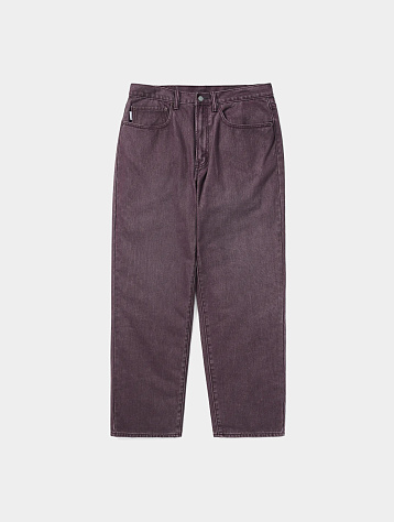 Джинсы thisisneverthat Regular Jeans Magenta